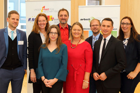 Die ReferentInnen und OrganisatorInnen<br>Studio-Foto, Christian Feigl